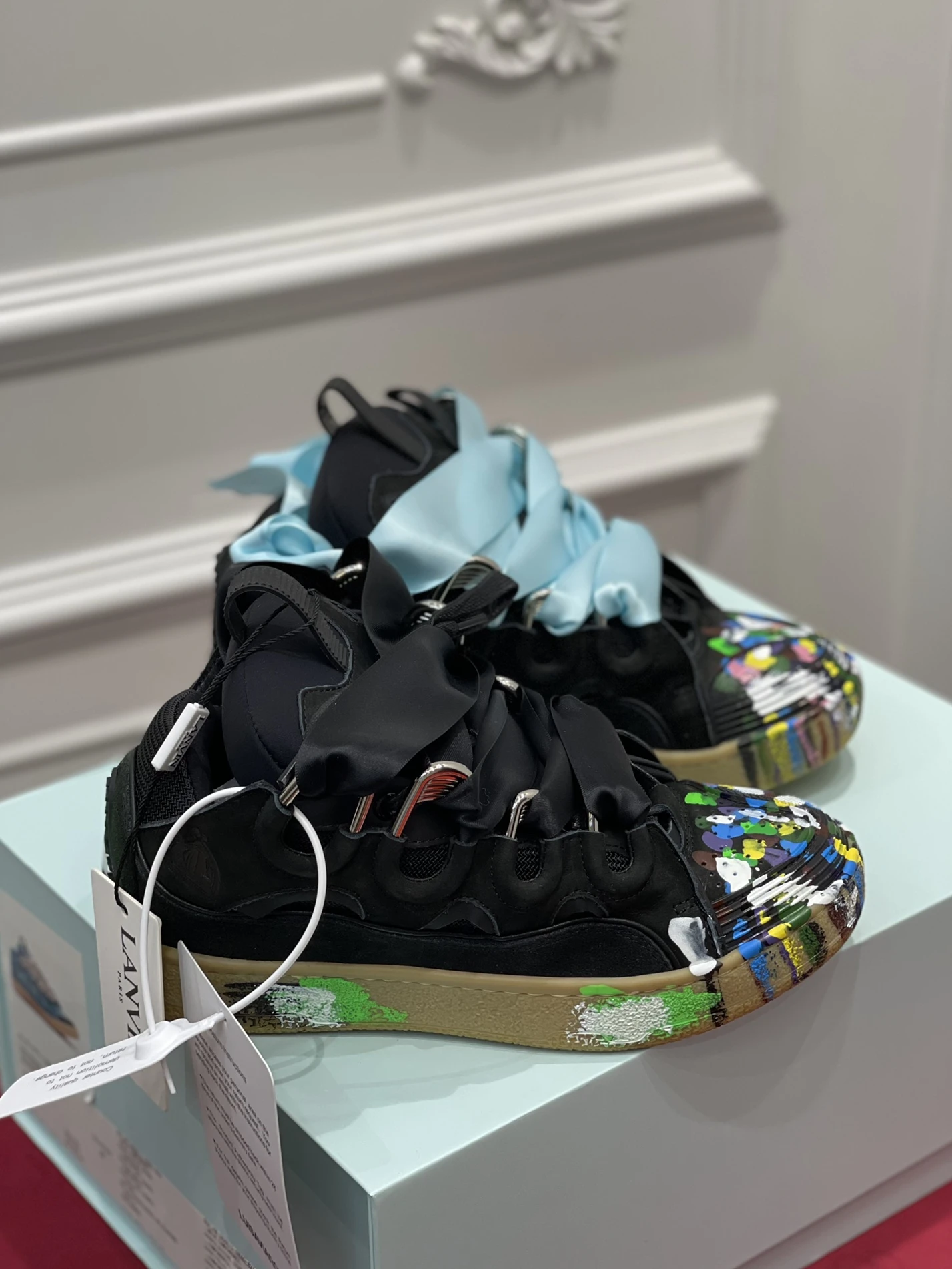 TopPick 7897 Lanvin Curb Sneaker FM-SKRK11-DRGD-P2210S 1499