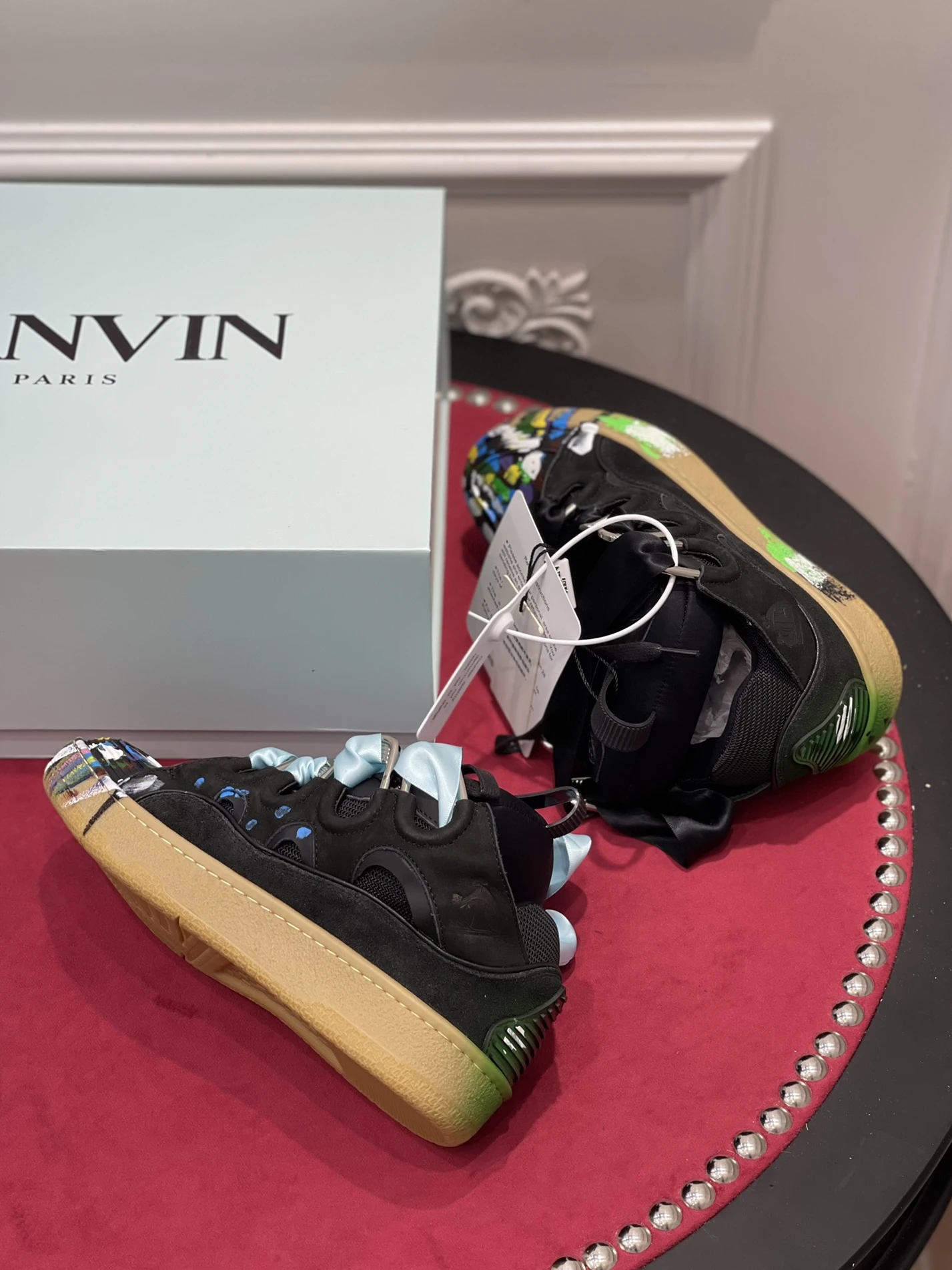 TopPick 7897 Lanvin Curb Sneaker FM-SKRK11-DRGD-P2210S 1499
