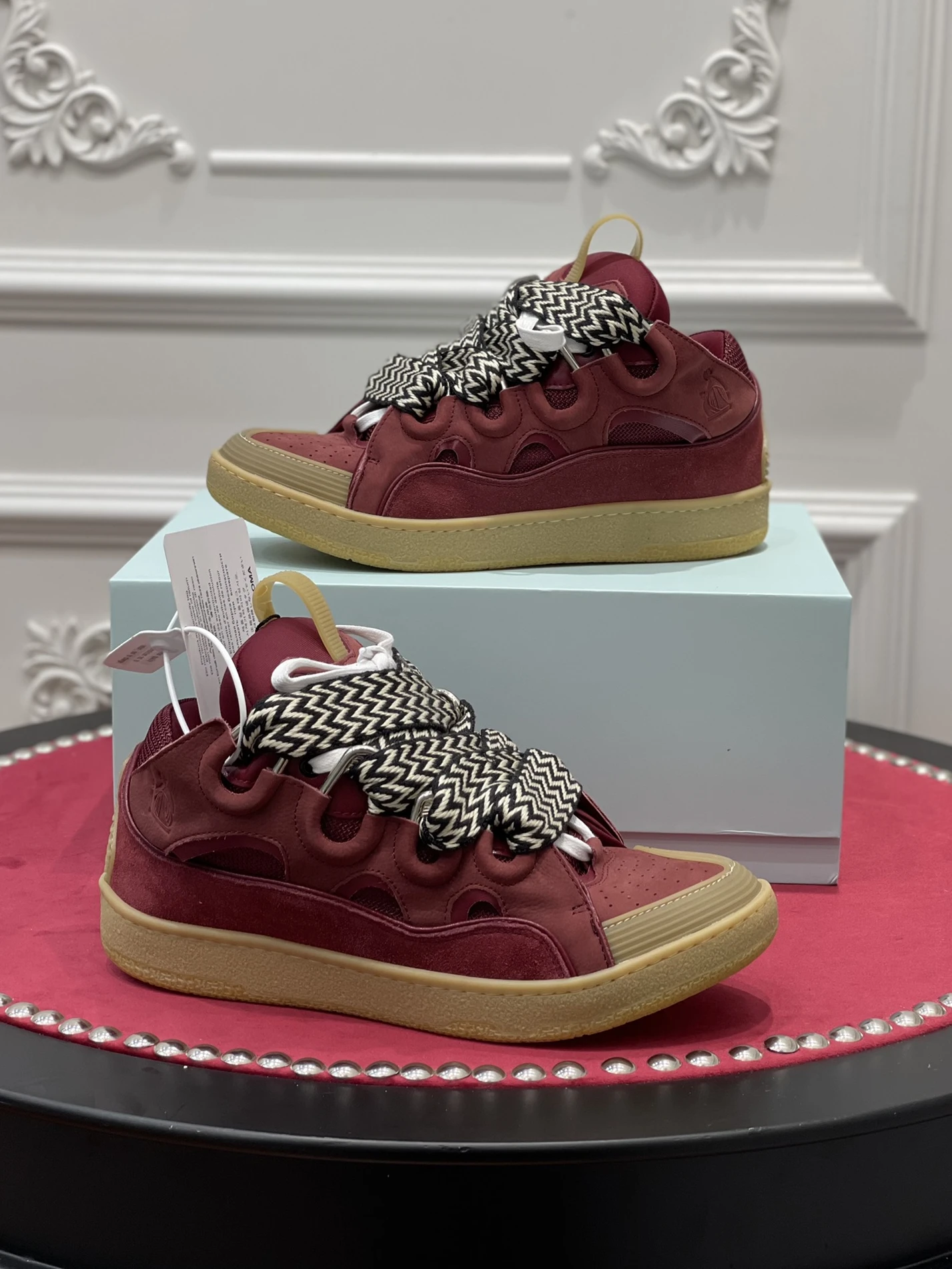 TopPick 9773 Lanvin Curb Sneaker FW-SKDK02-DRA2-A 1495