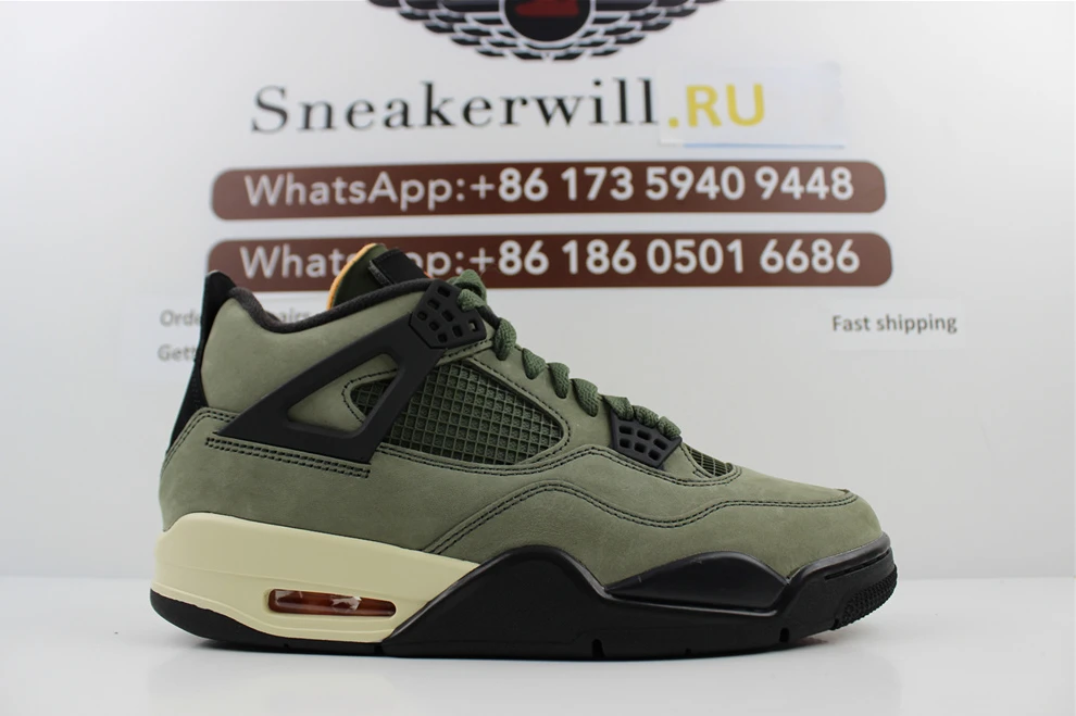 TopPick GOAT Air Jordan 4 Retro Deep Green Olive 810