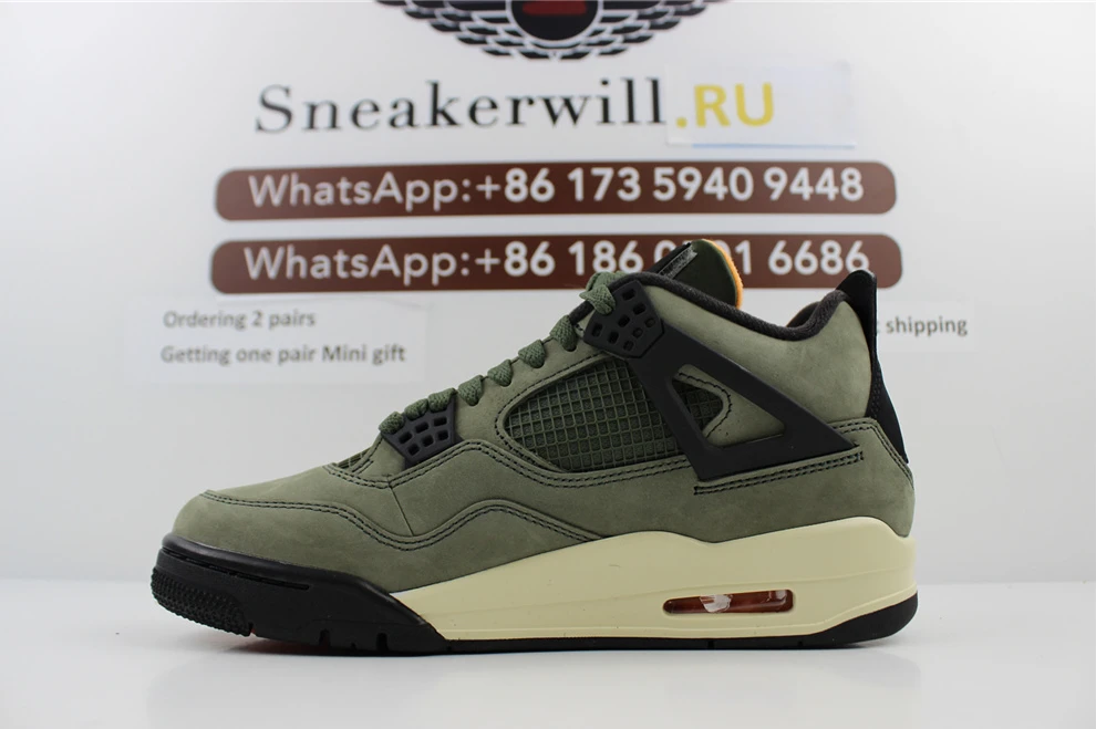 TopPick GOAT Air Jordan 4 Retro Deep Green Olive 810