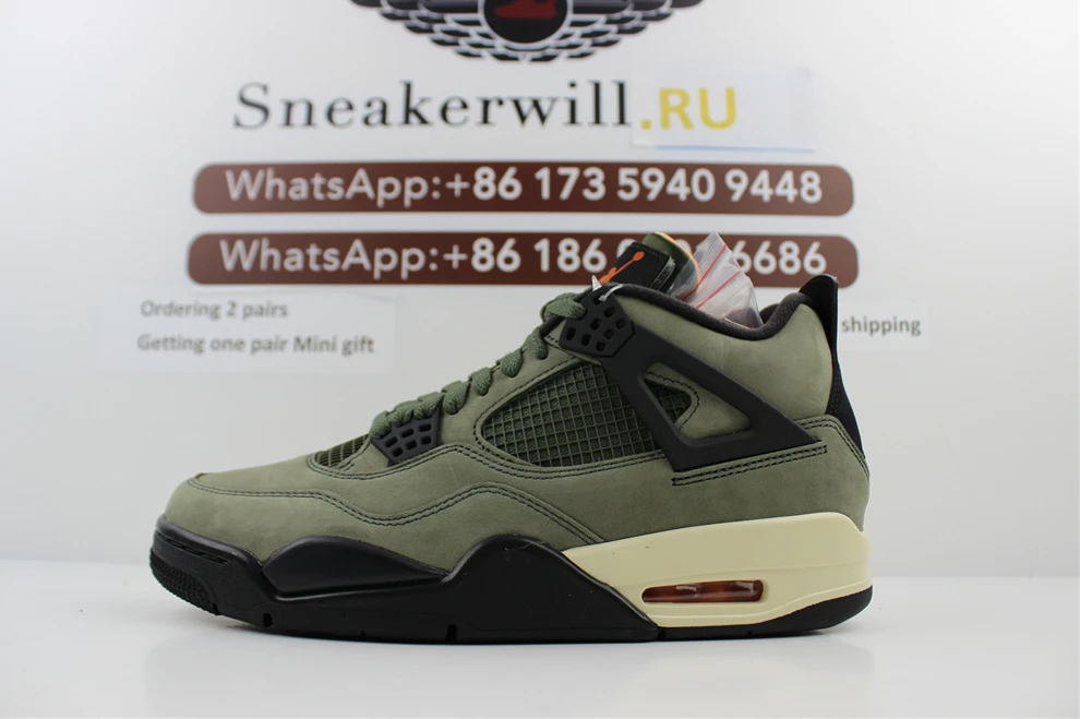 TopPick GOAT Air Jordan 4 Retro Deep Green Olive 810