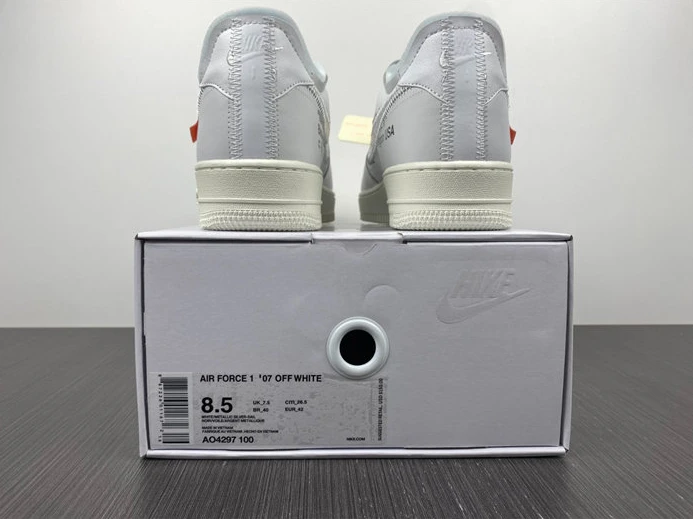 TopPick Nike Air Force 1 Low Off-White ComplexCon AO4297-100 2330