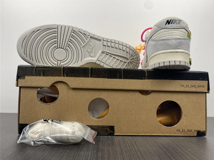 TopPick Nike Dunk Low Off-White Lot 17 DJ0950-117 1941