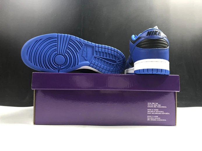 TopPick Nike Dunk Low Retro Black Hyper Cobalt DD1391-001 2108