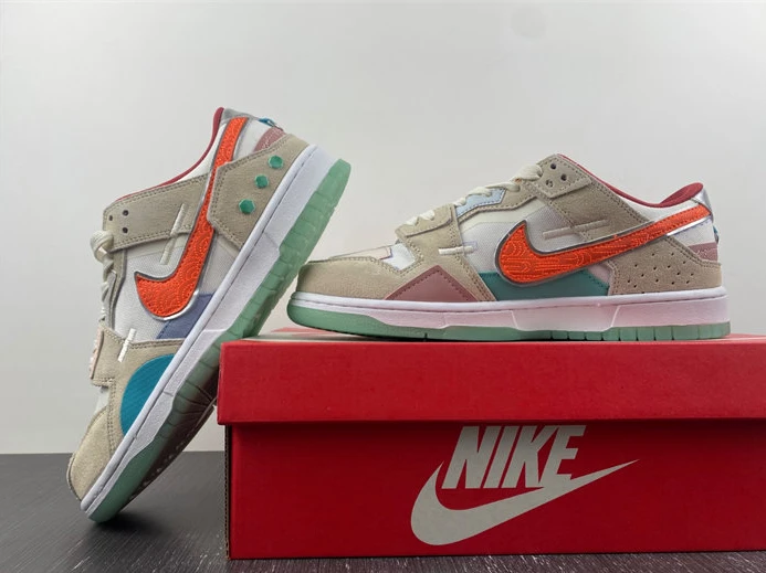 TopPick Nike Dunk Low Scrap Shapeless, Formless, Limitless DQ4975-181 1771