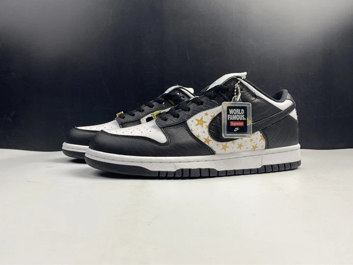 TopPick Nike SB Dunk Low Supreme Stars Black DH3228-102 2091
