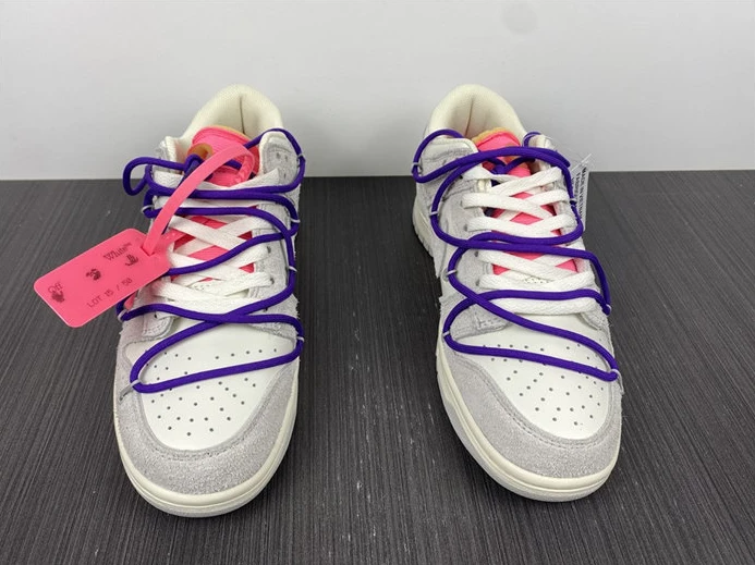 Trendy 3291 Nike Dunk Low Off-White Lot 15 DJ0950- 1956