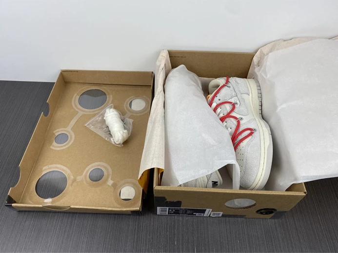 Trendy 3310 Nike Dunk Low Off-White Lot 40 DJ0950- 1951