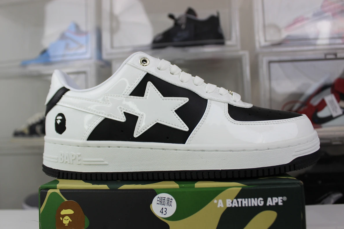 Trendy 4948 BAPE x White Black 3601