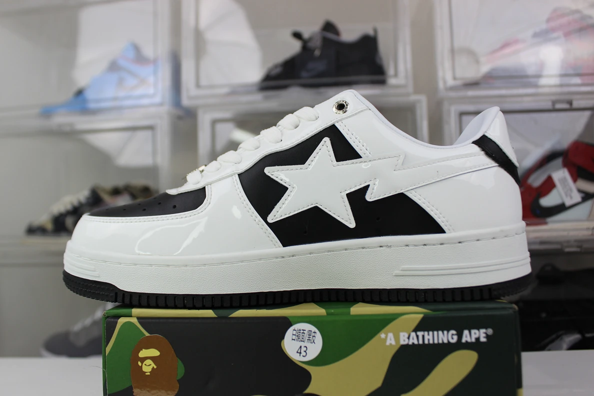 Trendy 4948 BAPE x White Black 3601