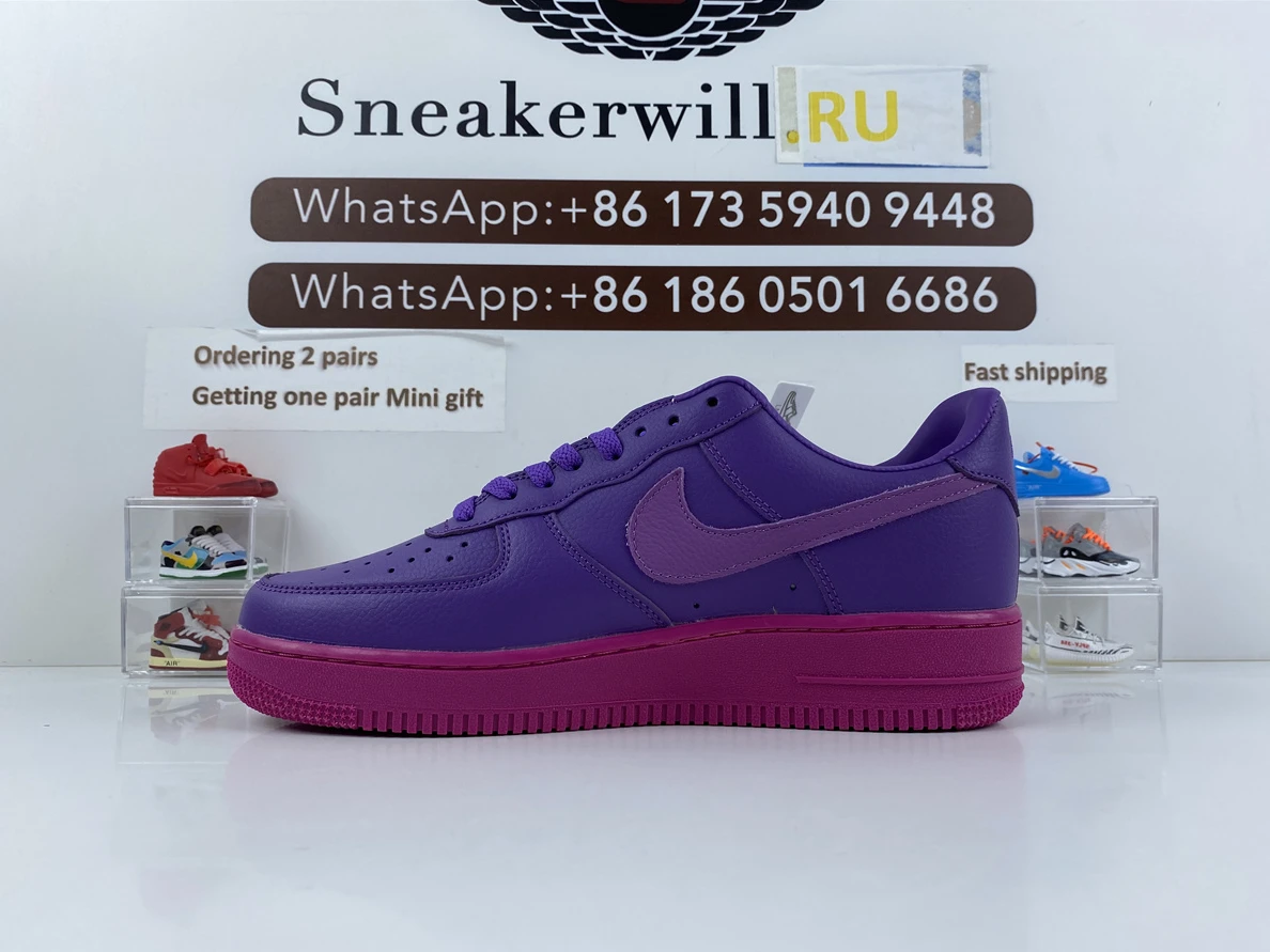 Trendy 5105 Cactus Plant Flea Market x Nike Air Force 1 Purple 2377