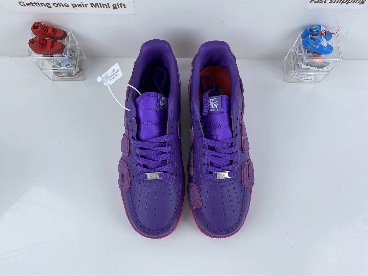 Trendy 5105 Cactus Plant Flea Market x Nike Air Force 1 Purple 2377