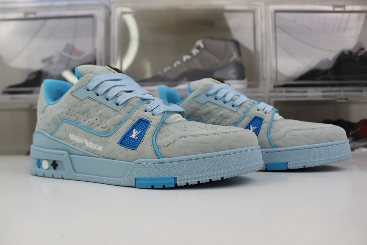 Trendy 6296 Louis Vuitton Blue Grey 212