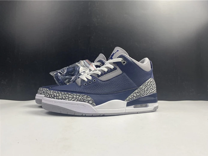 Trendy 6843 Jordan3 Georgetown CT8532- 755