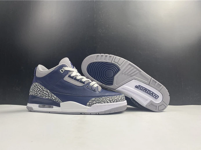 Trendy 6843 Jordan3 Georgetown CT8532- 755