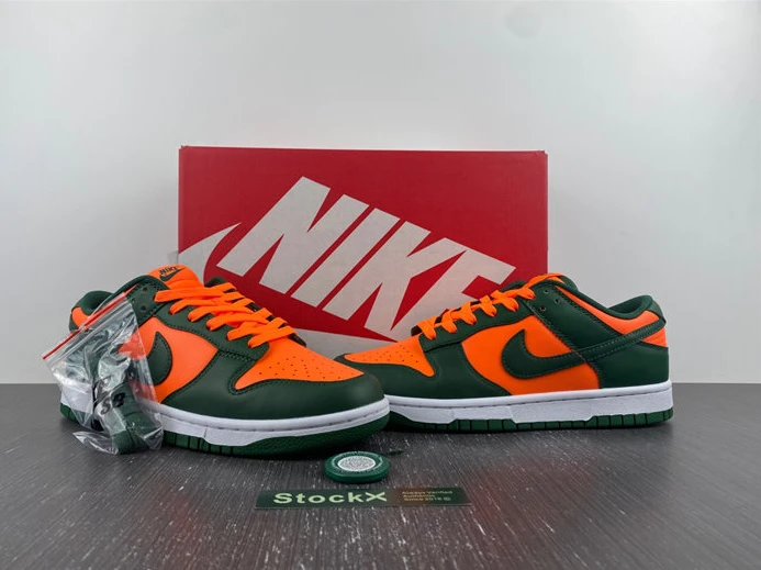 Trendy 6964 Nike Dunk Low Retro Miami Hurricanes  DD1391- 1847