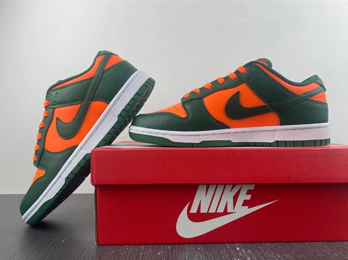 Trendy 6964 Nike Dunk Low Retro Miami Hurricanes  DD1391- 1847