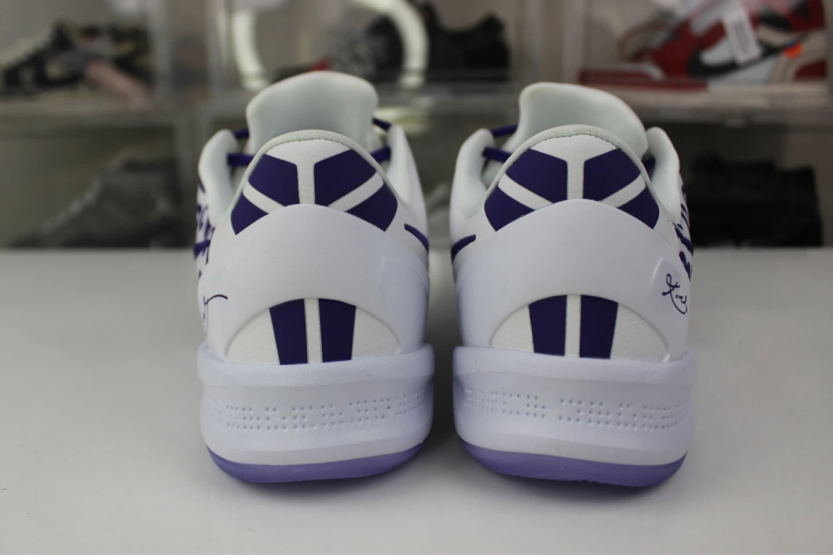 Trendy 7246 GOAT Nike Kobe 8 Protro “White Court Purple” 2231