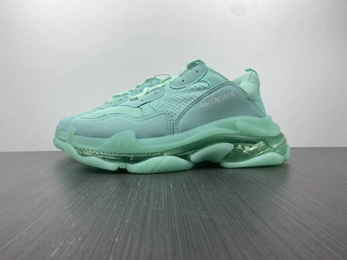 Trendy 7824 BLCG Triple S Clear Sole Green  541624 W2GA1 3365