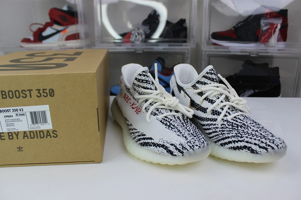 Trendy 9985 Yeezy 350 V2s White Zebra 2873