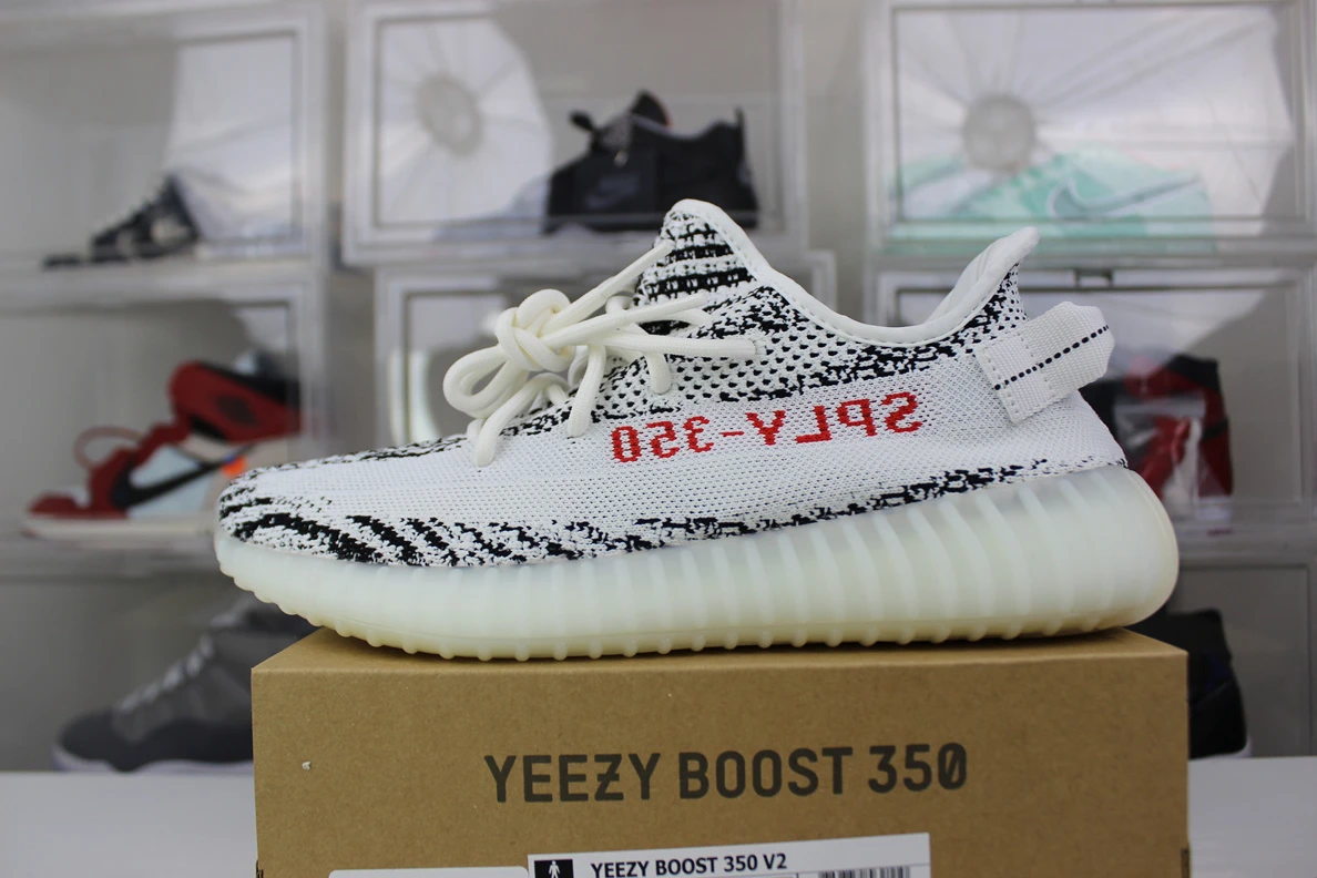 Trendy 9985 Yeezy 350 V2s White Zebra 2873