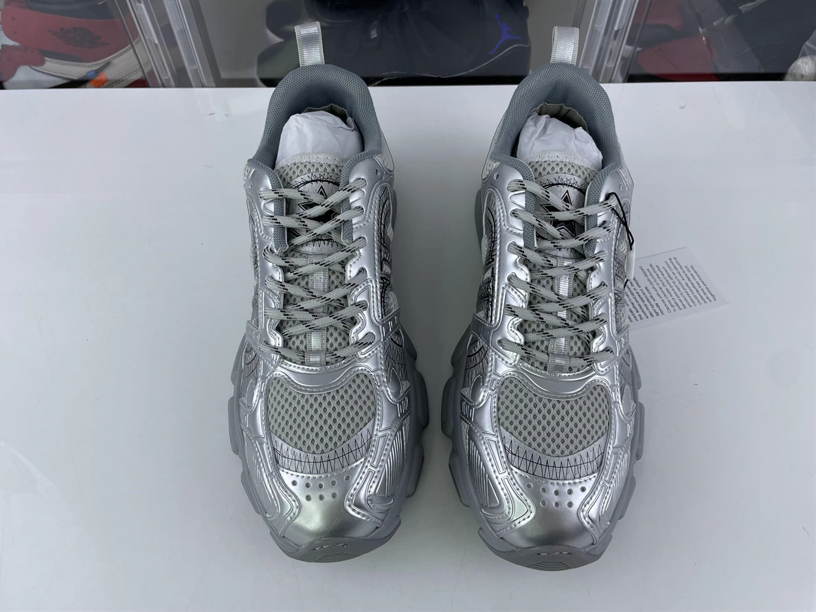 Trendy DIOR Chrono Mesh Silver Grey Sneakers 1531