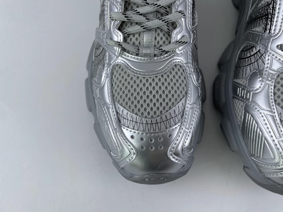 Trendy DIOR Chrono Mesh Silver Grey Sneakers 1531