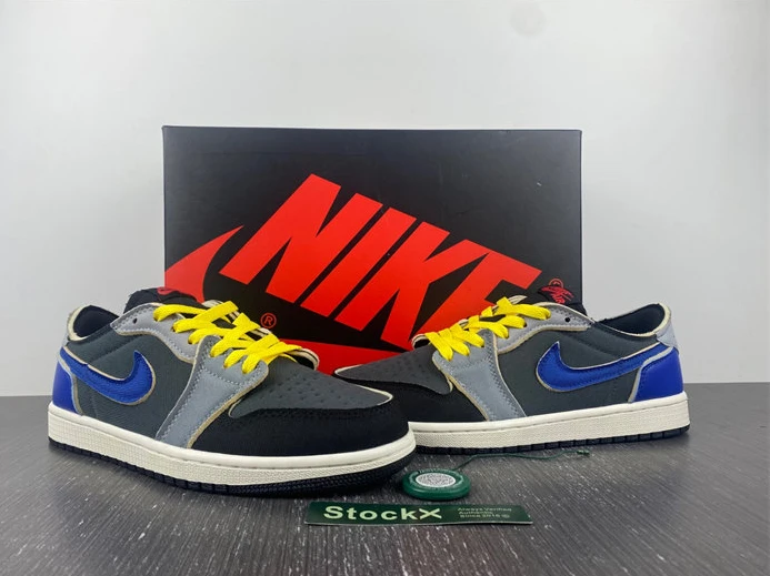 Trendy Jordan 1 Low OG EX Blue Smoke Grey DV0980-006 652