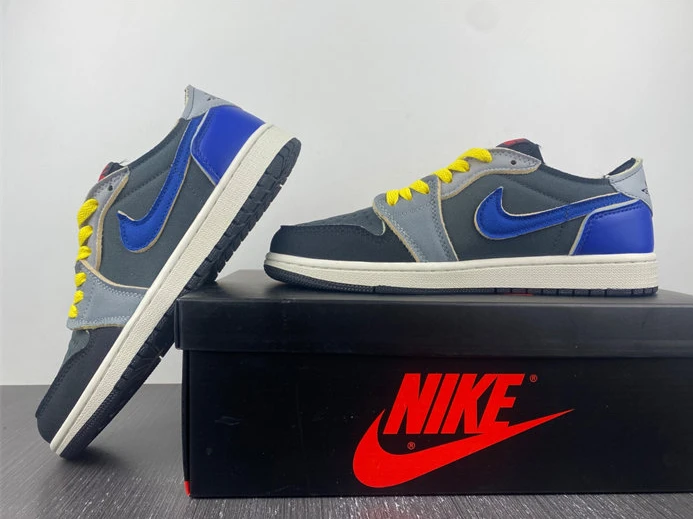 Trendy Jordan 1 Low OG EX Blue Smoke Grey DV0980-006 652