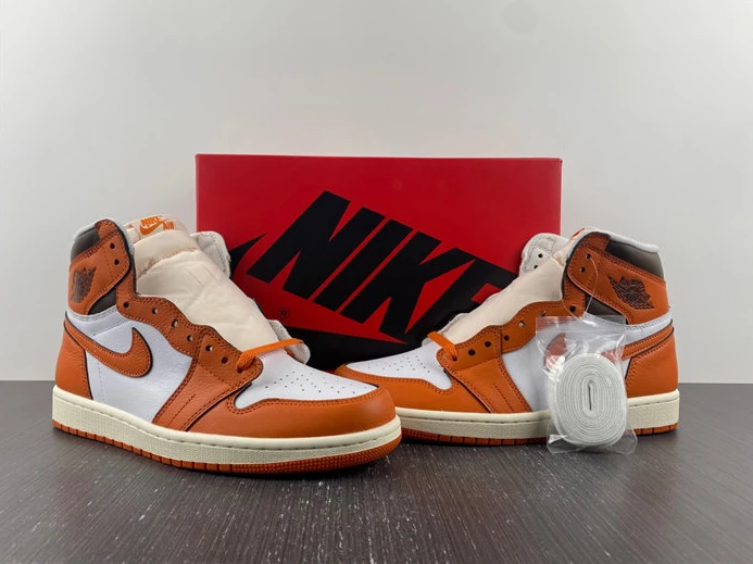 Trendy Jordan 1 Retro High OG Starfish DO9369-101 437
