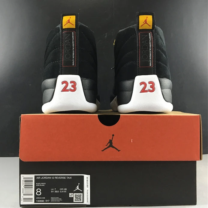 Trendy Jordan 12 Retro Reverse Taxi 130690-017 1129