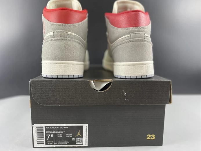 Trendy Jordan1 Mid Sneakersnstuff 20th Anniversary CT3443-100 520