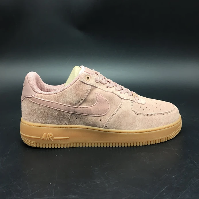 Trendy Nike Air Force 1 Low Particle Pink Gum  AA1117-600 2497
