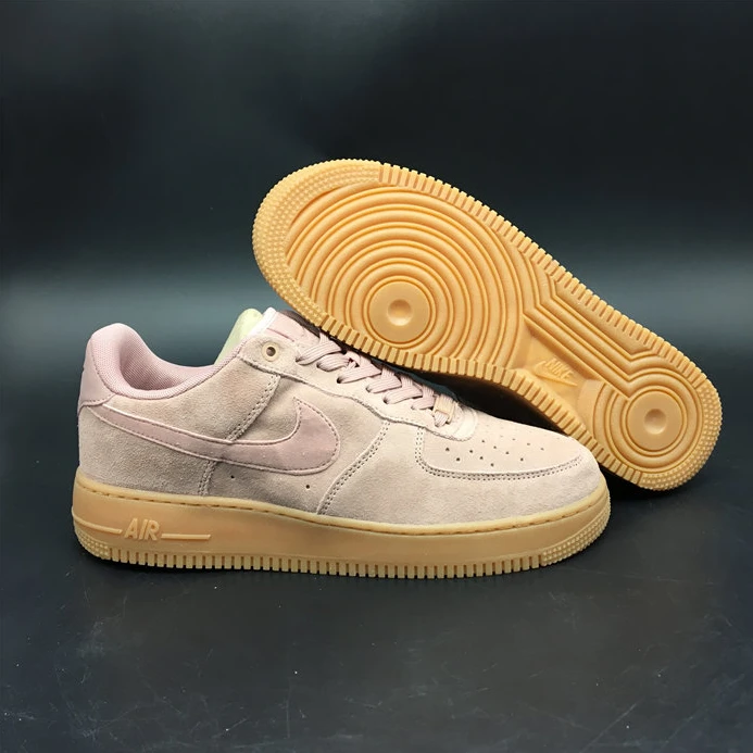 Trendy Nike Air Force 1 Low Particle Pink Gum  AA1117-600 2497
