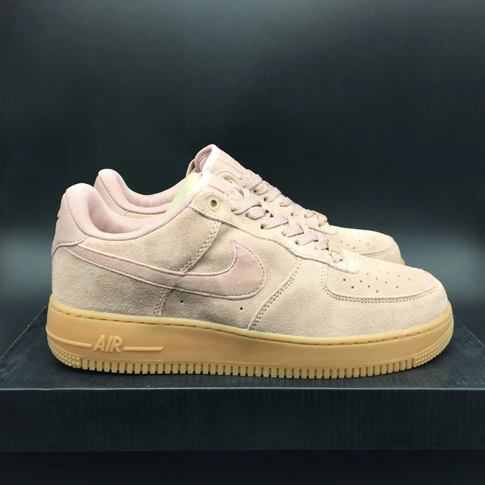Trendy Nike Air Force 1 Low Particle Pink Gum  AA1117-600 2497