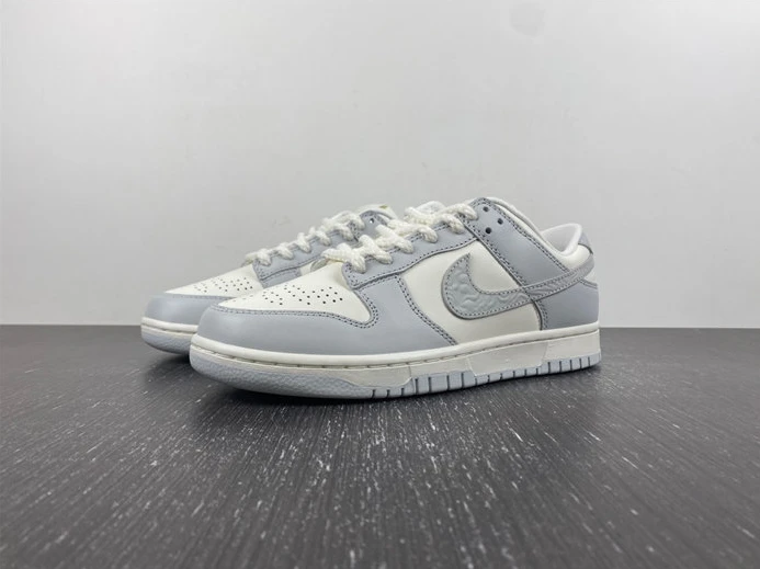 Trendy Nike Dunk Low Needlework Sail Aura FJ4553-133 1749