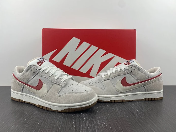 Trendy Nike Dunk Low SE 85 Double Swoosh Sail Orange  DO9457-100 1850
