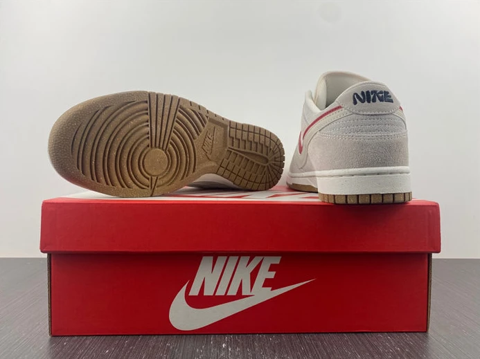 Trendy Nike Dunk Low SE 85 Double Swoosh Sail Orange  DO9457-100 1850