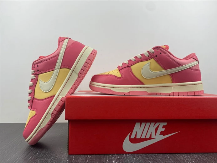 Trendy Nike Dunk Low Strawberry Peach Cream DH9765-200 1756