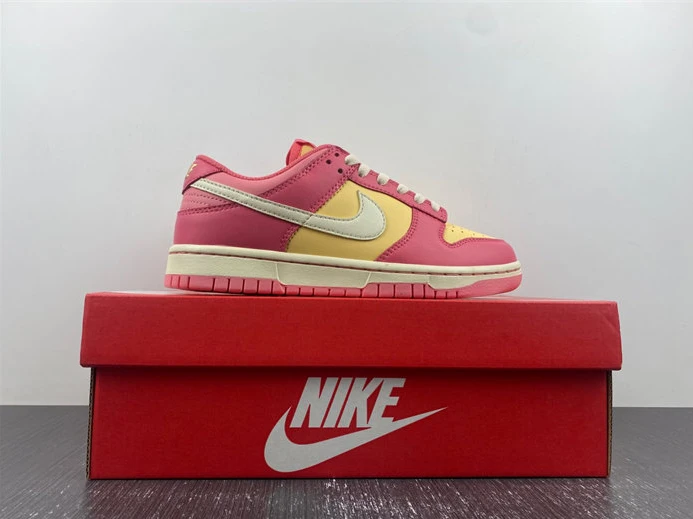 Trendy Nike Dunk Low Strawberry Peach Cream DH9765-200 1756