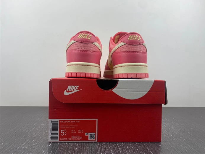Trendy Nike Dunk Low Strawberry Peach Cream DH9765-200 1756