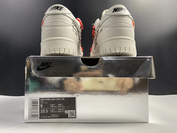 Trendy Off-White x Nike Dunk Low CT0856- 900 2386