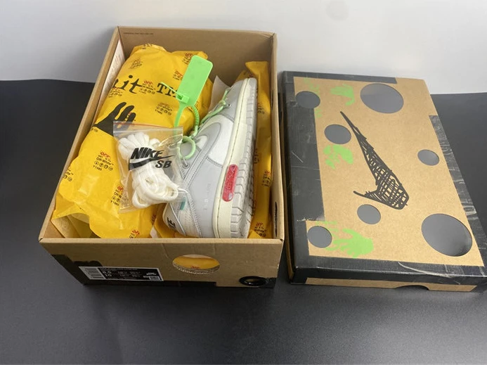 UrbanStyle 2482 Nike Dunk Low Off-White Lot 7 DM1602- 2348