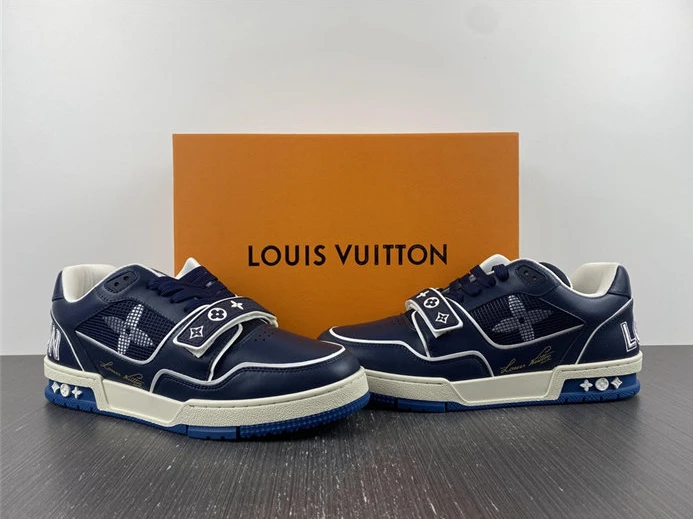 UrbanStyle 2970 Louis Vuitton Trainer Navy Mesh  1A9DEG 1523