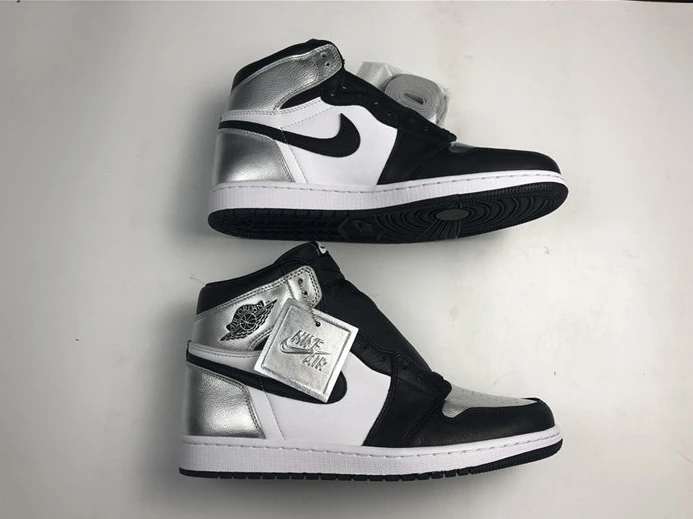 UrbanStyle 7729 Jordan1 Retro Silver Toe CD0461- 547