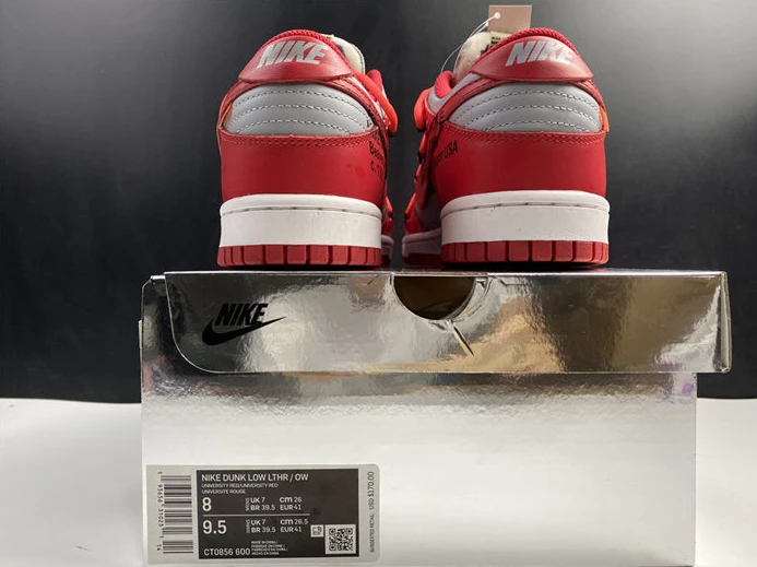 UrbanStyle 8823 Nike Dunk Low Off-White University Red CT0856- 2376