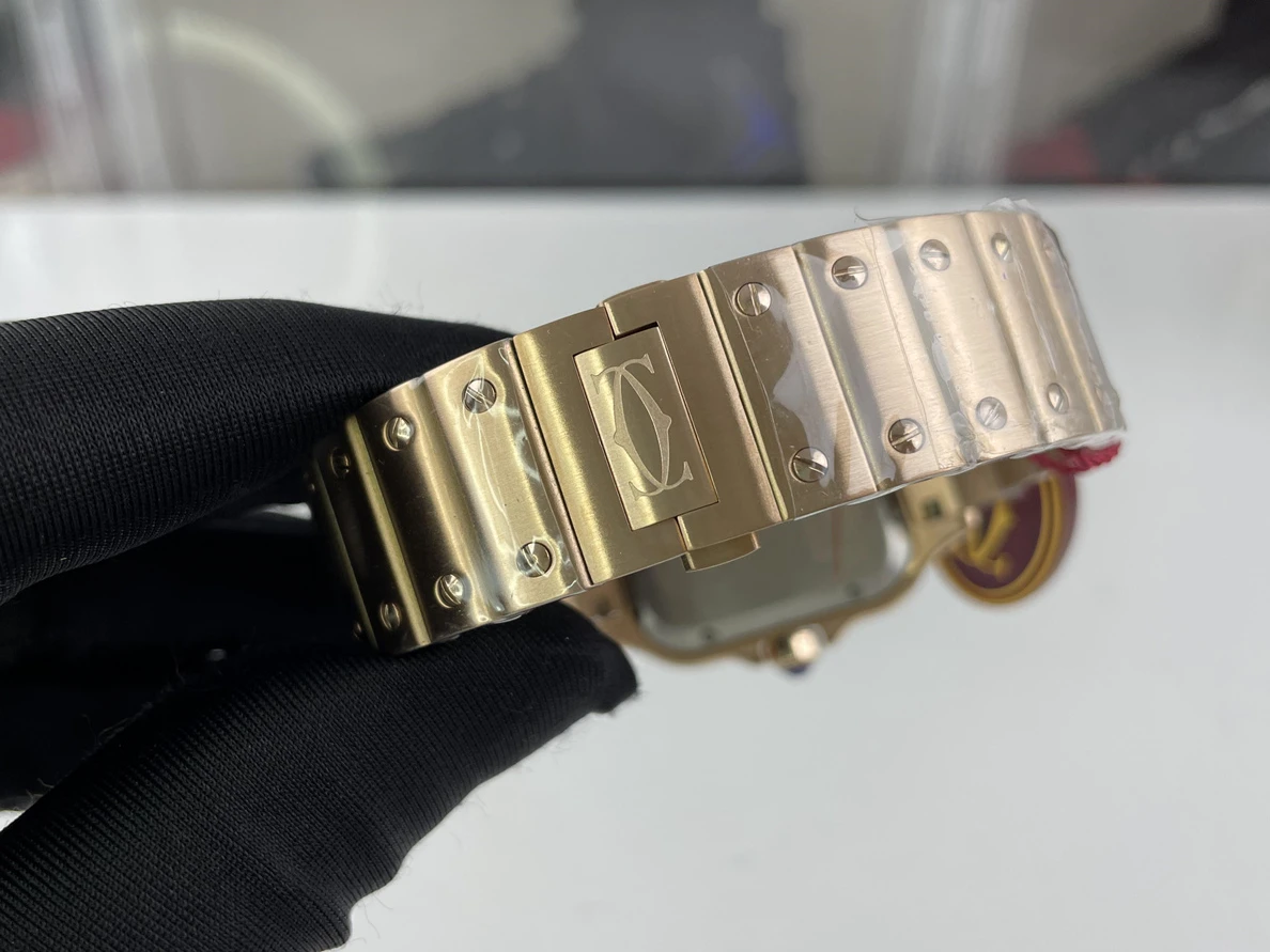 UrbanStyle Cartier Santos Rose Gold colorway, 47.5x 39.8mm 308