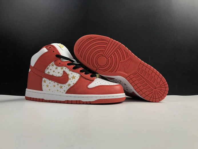 UrbanStyle Nike Dunk High Pro SB Supreme Red Stars 307385-161 2208