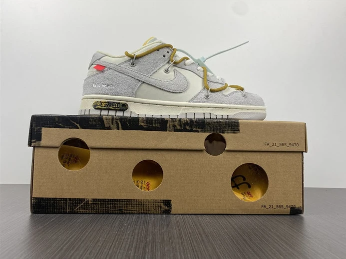 UrbanStyle Nike Dunk Low Off-White Lot 37 DJ0950-105 1955